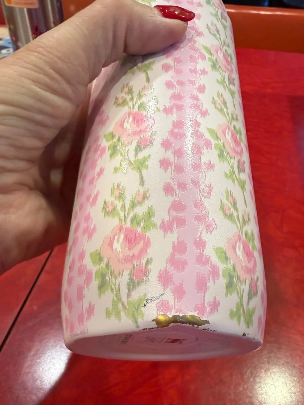 Stanley x LoveShackFancy 20oz All Day Slim Bottle Blooming Heirloom + Cozy